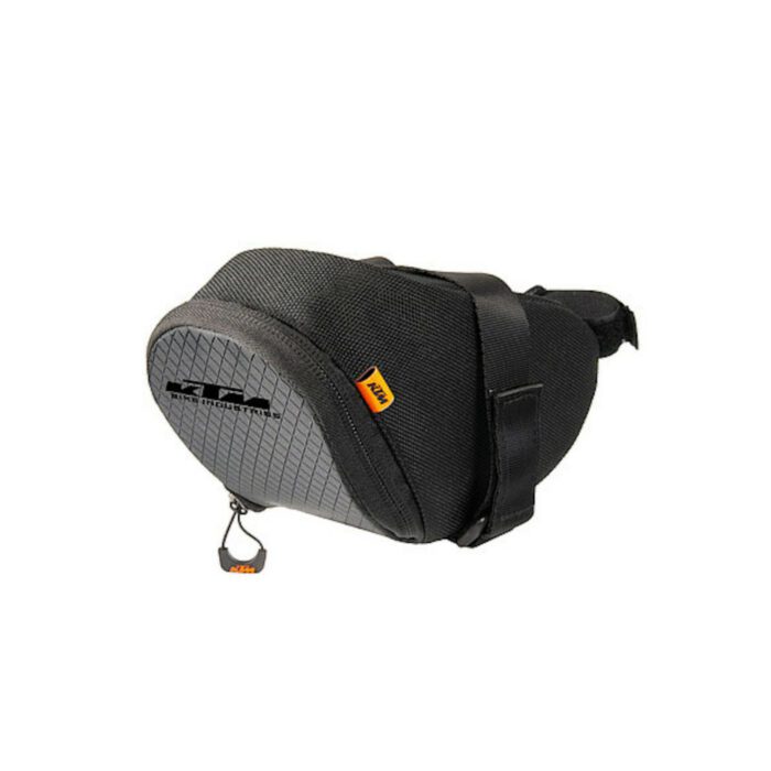 Ktm Saddle Bag Ll Velcro, Black Bikeera