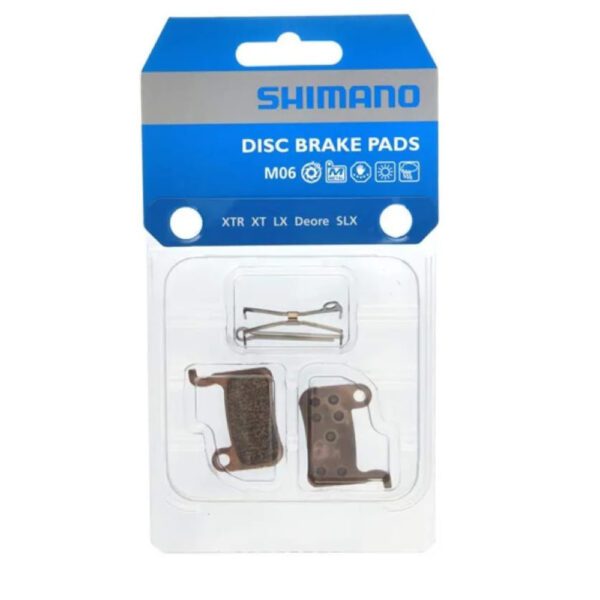 SHIMANO BR-M965 METAL PAD (MO6) & SPRING Shimano Brakepad -m965 Metal Pad M06 & Spring - Image 1