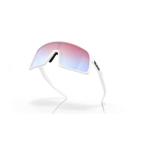 Oakley Sunglasses Sutro Sport Performance Polished White Prizm Iridium - Image 5