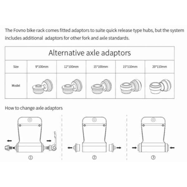 fovno Fovno Sucker Roof Rack For Two Bikes - Image 4