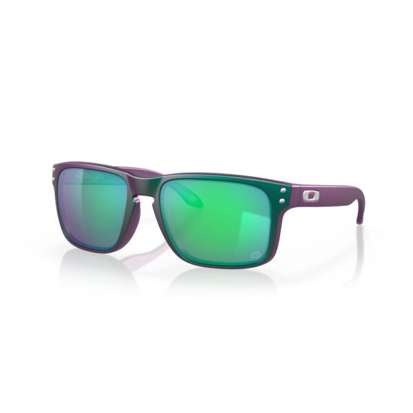888392540355 Oakley Sunglasses Holbrook Performance Lifestyle Tld Matte Purple Green Shift Prizm - Image 1