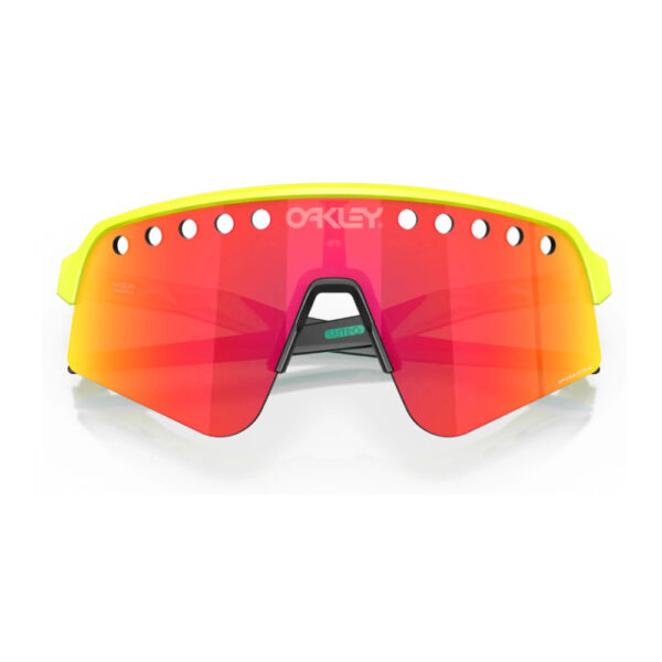 Oakley Sunglasses Sutro Lite Sweep Tennis Ball Yellow Prizm Ruby - Image 2