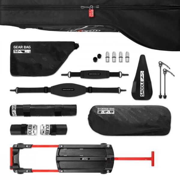 Scicon Aerocomfort 3.0 Tsa Road Bike Travel Bag / Black - Image 7