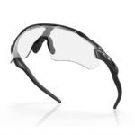 Oakley Sunglasses Radar Ev 009208-1338 Path Sport Performance Steel Photochromic Clear 50% Black Irid Photo - Image 5