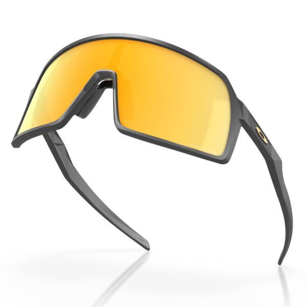 Oakley Sunglasses Sutro S 009462-0828 Sport Performance Matte Carbon Prizm, Prizm 24k - Image 4