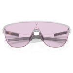 Oakley Sunglasses Fit Wide - High Bridge Fit Prizm Low Light Lenses, Matte Clear Frame - Image 5