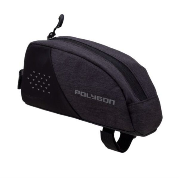 Polygon Basic Top Tube Bag, Black - Image 1