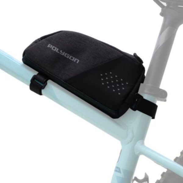 Polygon Basic Top Tube Bag, Black - Image 3