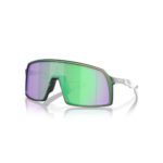 Oakley Sunglasses Sutro Discover Collection. Matte Silver Green Colorshift/prizm Road Jade