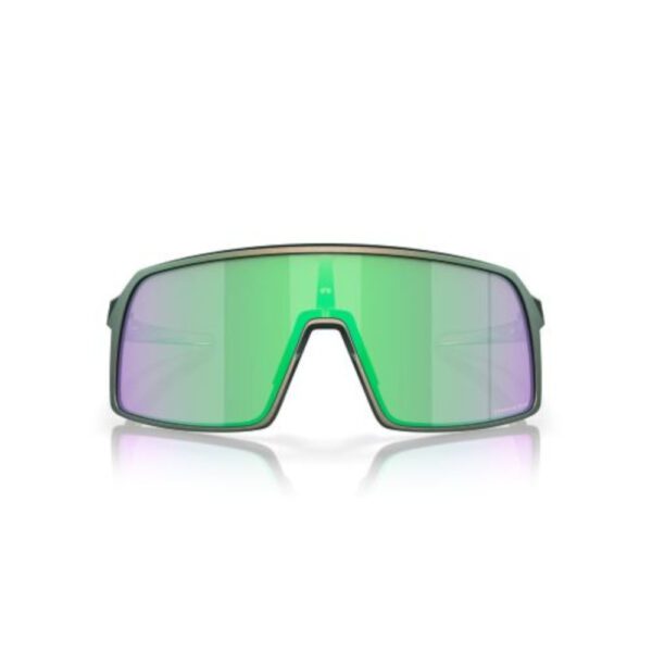Oakley Sunglasses Sutro Discover Collection. Matte Silver Green Colorshift/prizm Road Jade - Image 2