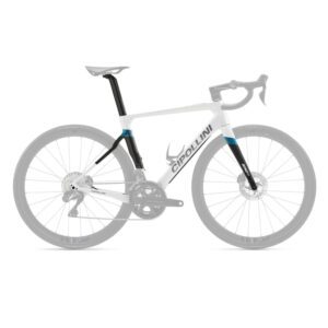Cipollini Bond EVO Disc Brake Frameset White Pearl / Carbon / Ottanio Shiny