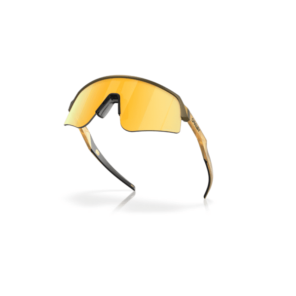 Oakley Sunglasses Sutro Lite Sweep Re-discover Collection Fit Wide - High Bridge Fit  Prizm 24k Lenses,  Brass Tax Frame - Image 5