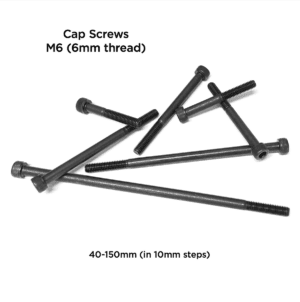 Fast Tt M6 Cap Screw Mounting Bolt Pack (6mm)