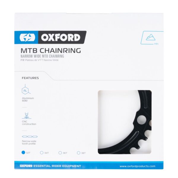 Oxford Mtb Narrow Wide Chainring - Image 2