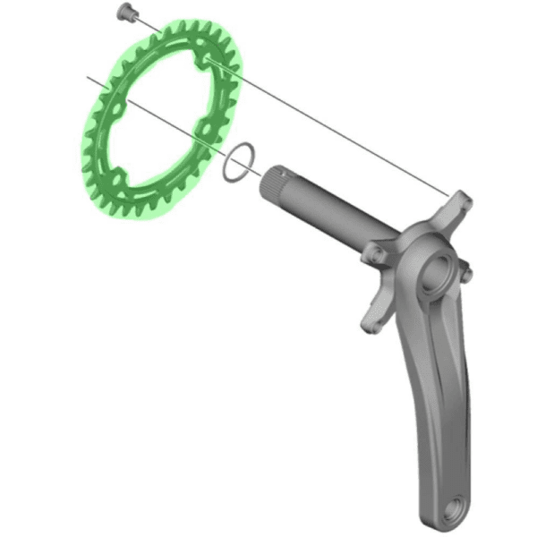 Shimano Chainring Fc-mt510-1 - Image 2