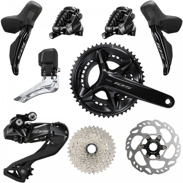 shimano-105-di2-12-speed-disc-brake-groupset-p30624-40048_image (1) Shimano 105 Di2 R7170 Groupset 52/36 170mm 11-36t - Image 1