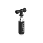 Lezyne Control Drive Co2 Head Only For Easy And Controlled Inflation Black Gloss