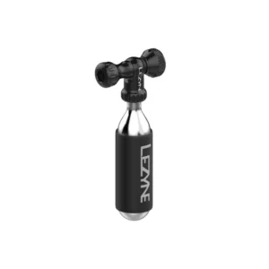 Lezyne Control Drive Co2 Head Only For Easy And Controlled Inflation Black Gloss