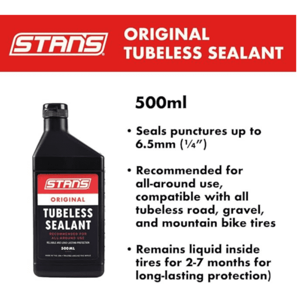 Stans Original Tubeless Sealant, 500ml - Image 3