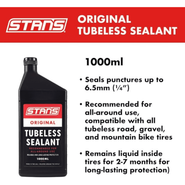 Stans Original Tubeless Sealant, 1000ml - Image 4