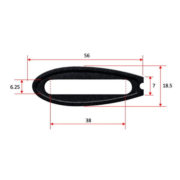 Fast Tt Mounting Spacers - (x2 Spacers) - 20mm - Image 2