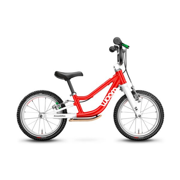 3to2-woom1PLUS_side_product-1000 Woom 1 Plus - Woom Red ( Pre Loved ) - Image 1