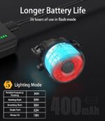 Towild Smart Brake Rear Bike Light Tl03 - Image 4